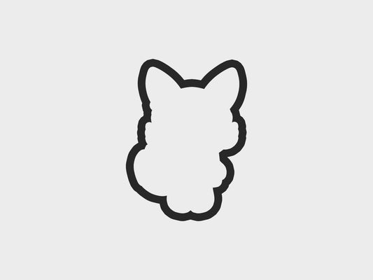 Give Thanks Floral Thanksgiving Foxes Cookie Cutter STL Files Cookie Cutter Files