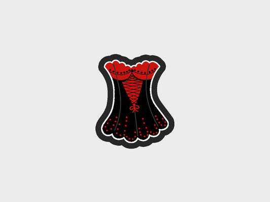 One Piece Suit Bachelorette Red Lingerie Cookie Cutter STL Files Cookie Cutter Files