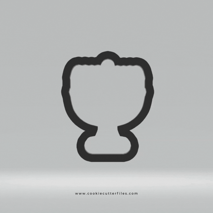 Menorah Hanukkah Cookie Cutter STL Files Cookie Cutter Files