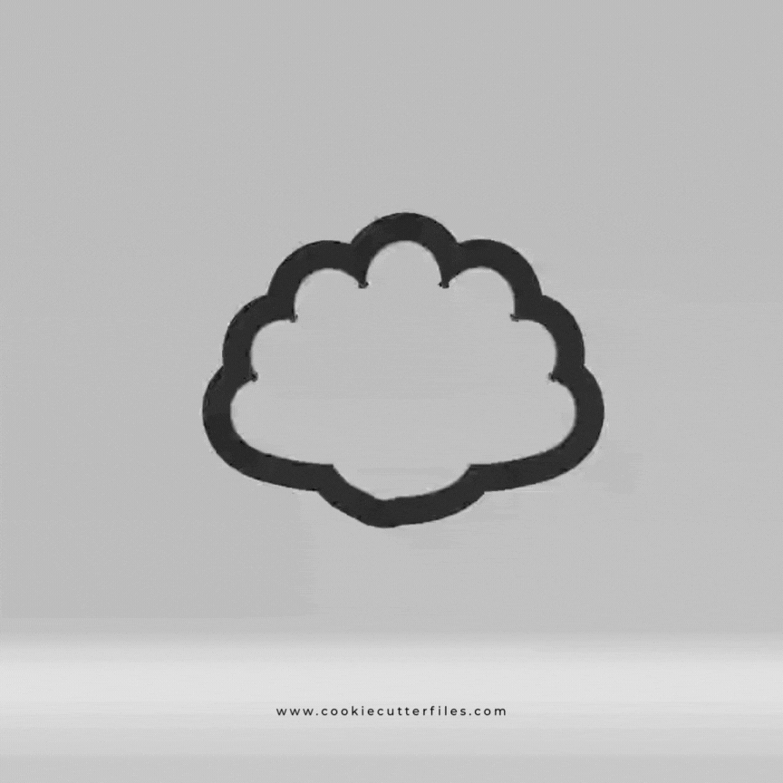 Full Thanksgiving Turkey Faces Cookie Cutter STL Files Cookie Cutter Files
