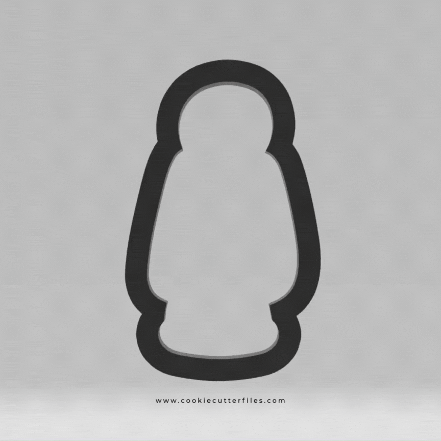 Lantern Camping Kids Cookie Cutter STL Files Cookie Cutter Files