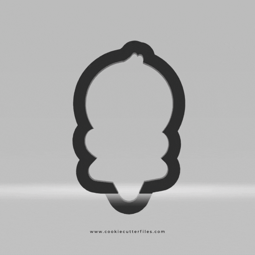 Hold Star Sweet Dreams Baby Sloth Cookie Cutter STL Files Cookie Cutter Files