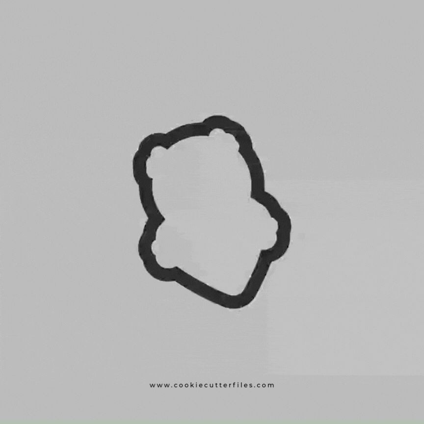 Bird Valentine Animals Cookie Cutter STL Files Cookie Cutter Files
