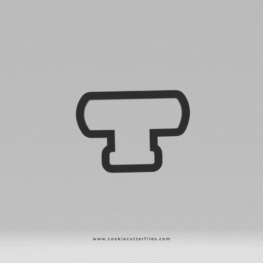 Vault Gymnast Girl Cookie Cutter STL Files Cookie Cutter Files