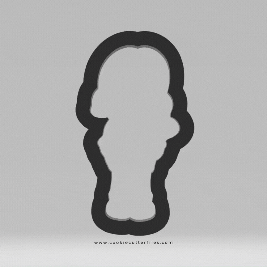 Girl Camping Kids Cookie Cutter STL Files Cookie Cutter Files
