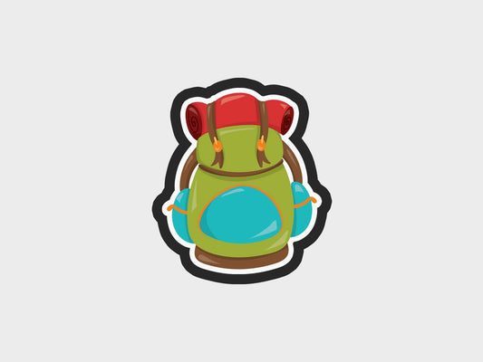 Backpack Camping Kids Cookie Cutter STL Files Cookie Cutter Files