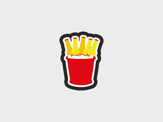Beer Bucket Super Bowl Party Cookie Cutter STL Files Cookie Cutter Files