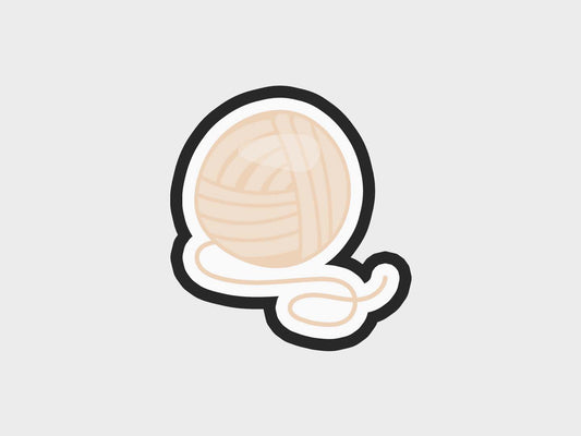 Beige Yarn Ball Knitting Girl Cookie Cutter STL Files Cookie Cutter Files