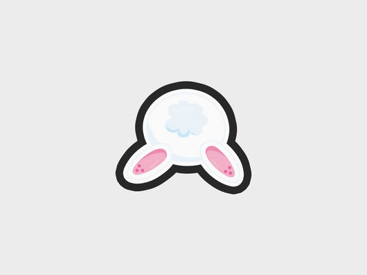 Bunny Behind Bunny House Surprise Cookie Cutter STL Files Cookie Cutter Files
