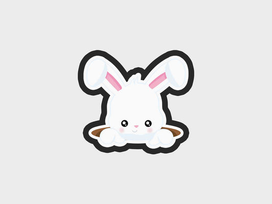 Bunny Surprise Dirt Bunny House Surprise Cookie Cutter STL Files Cookie Cutter Files