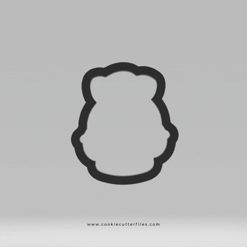 Backpack Camping Kids Cookie Cutter STL Files Cookie Cutter Files