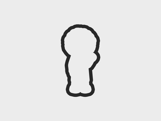 Girl One Scientist Kids Cookie Cutter STL Files Cookie Cutter Files