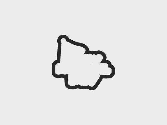 Happy Memorial Day Typography Memorial Day Cookie Cutter STL Files Cookie Cutter Files