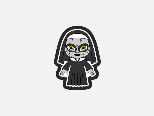 Nun Horror Chibi Inspired Cookie Cutter STL Files Cookie Cutter Files