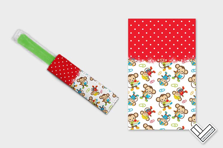 Little School Monkeys 0304 Ice Pop Digital Sublimation Design Sweet Sublimation Designs