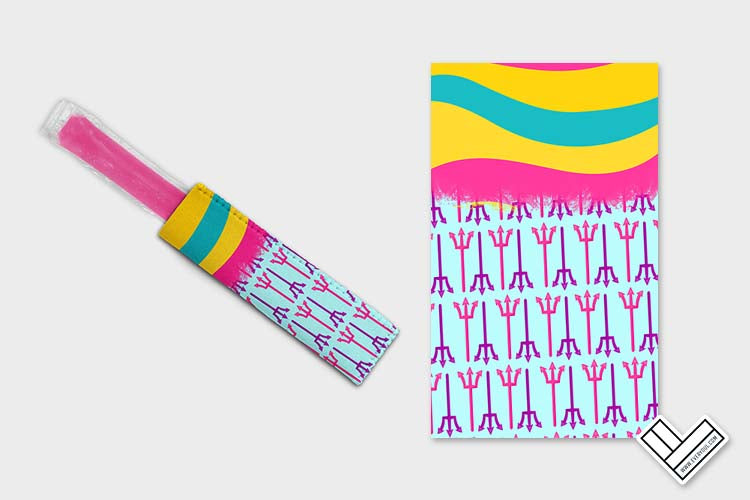 Mermaid Princess 0605 Ice Pop Digital Sublimation Design Sweet Sublimation Designs