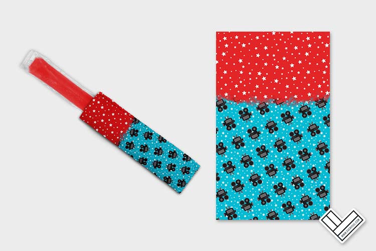 Movie Night Kids 0709 Ice Pop Digital Sublimation Design Sweet Sublimation Designs
