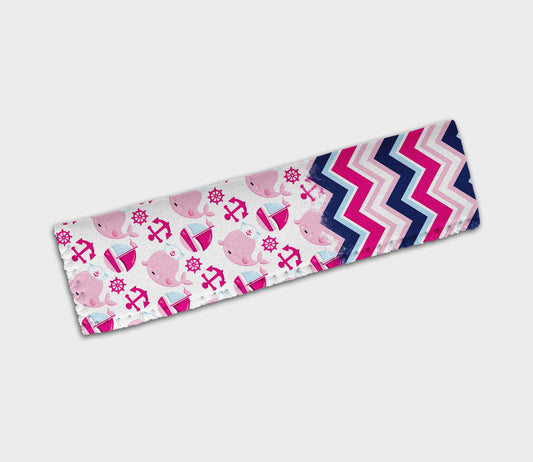 Nautical Baby Whale Pink 0708 Ice Pop Digital Sublimation Design Sweet Sublimation Designs
