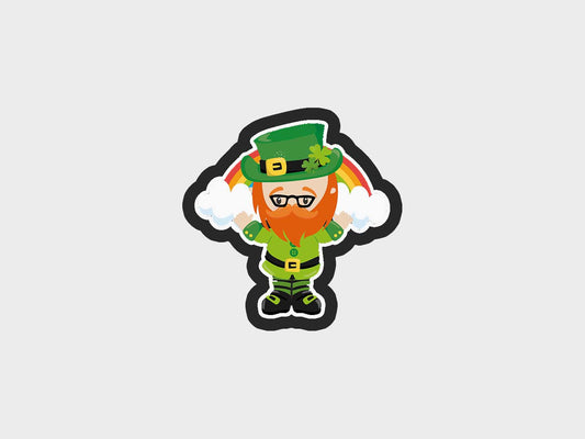 Rainbow Hip Leprechauns Cookie Cutter STL Files Cookie Cutter Files