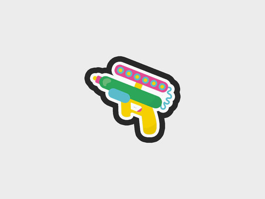 Squirt Gun Squiggles Water Play Fun Cookie Cutter STL Files Cookie Cutter Files