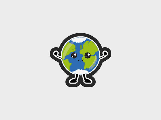 Strong Earth Earth Day Hero Cookie Cutter STL Files Cookie Cutter Files