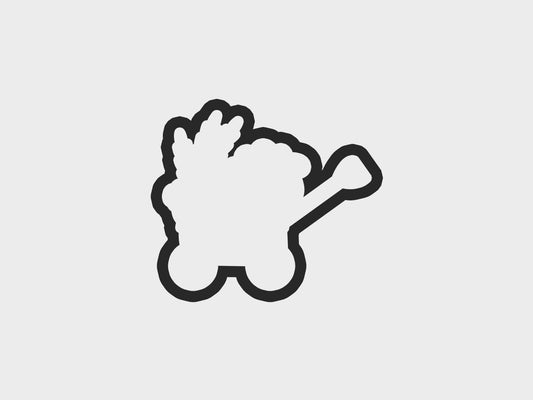 Wagon Sheep Happy Easter Sheep Cookie Cutter STL Files Cookie Cutter Files