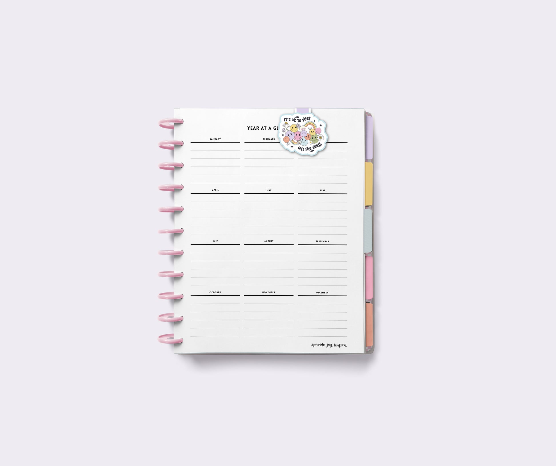 It's Okay To Feel All The Feels Mental Health Magnetic Bookmark Paper Craft Printable Paper Crafts