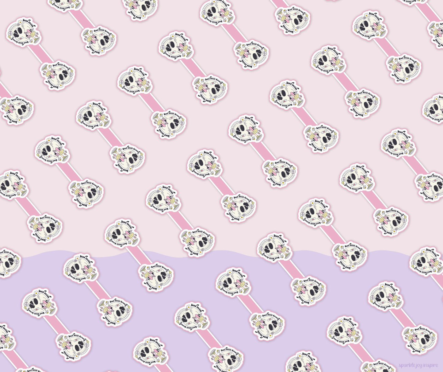 Dead Inside But Still Groovy Mental Health Magnetic Bookmark Paper Craft Printable Paper Crafts