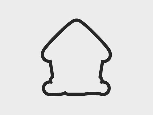Gingerbread House Gingerbread Babies Cookie Cutter STL Files Cookie Cutter Files