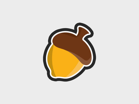 Acorn Fall Harvest Cookie Cutter STL Files Cookie Cutter Files