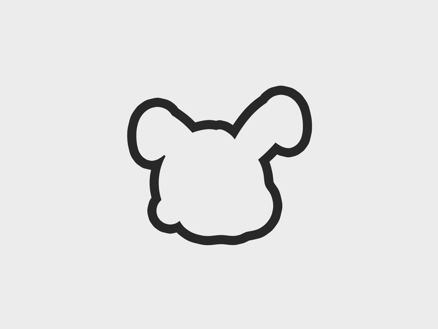 Bunny Animal Faces Santa Edition Cookie Cutter STL Files Cookie Cutter Files