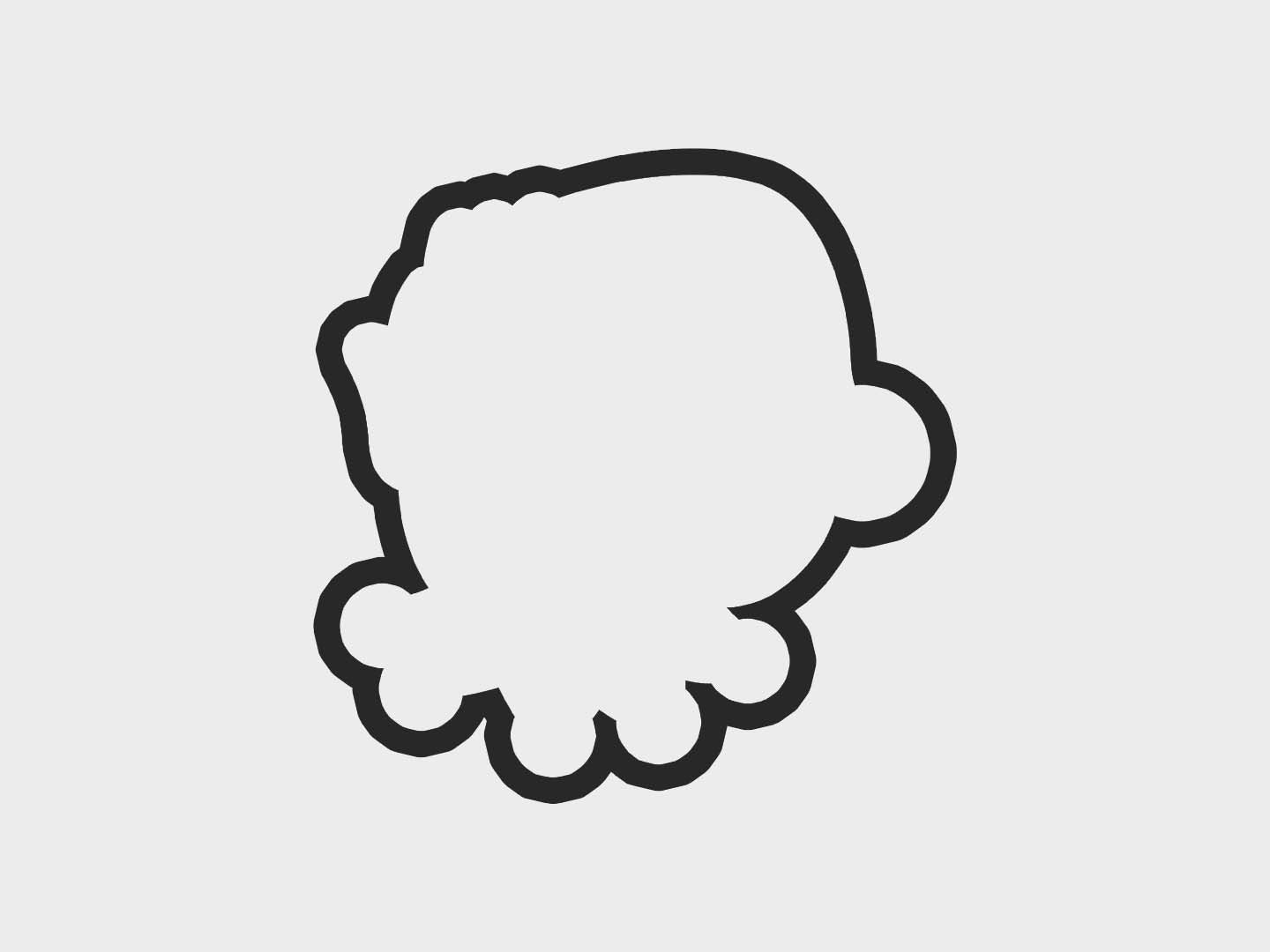 Elf Boy Christmas Faces Cookie Cutter STL Files Cookie Cutter Files