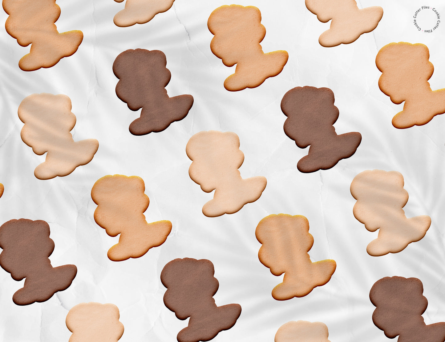 Arabian Little Princess Cookie Cutter STL Files Cookie Cutter Files