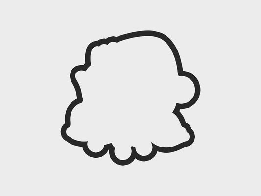 Elf Girl Christmas Faces Cookie Cutter STL Files Cookie Cutter Files