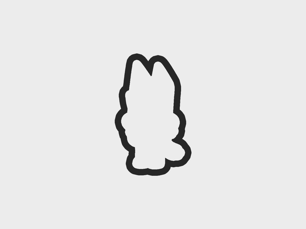 Dad Two Inspired Blue Heeler Dog Cookie Cutter STL Files Cookie Cutter Files