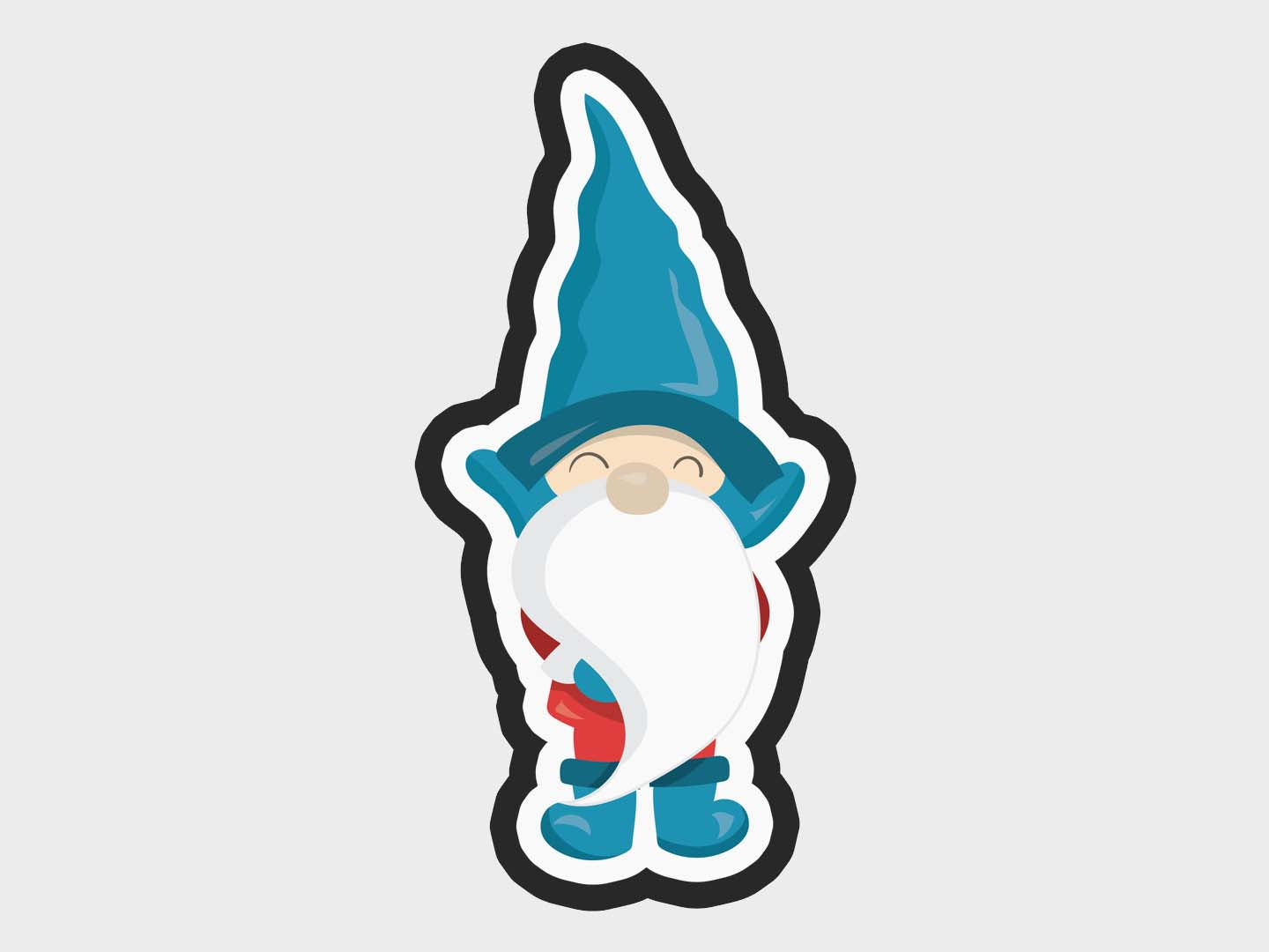 Standing Tall Christmas Winter Gnomes Cookie Cutter STL Files Cookie Cutter Files