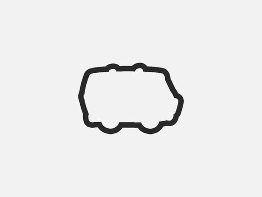 Van Inspired Mystery Dog Crew Cookie Cutter STL Files Cookie Cutter Files