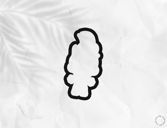 Troll Baby Nostalgia 90s Cookie Cutter STL Files Cookie Cutter Files
