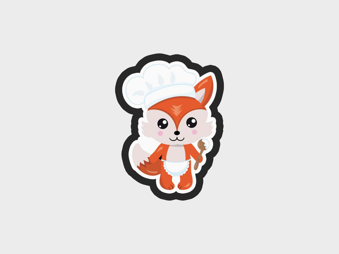 Baker Thanksgiving Foxes Cookie Cutter STL Files Cookie Cutter Files