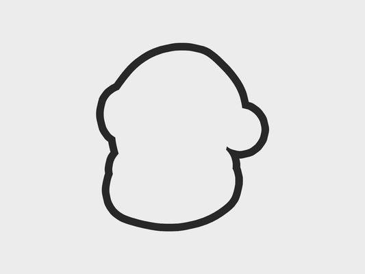 Penguin Christmas Faces Cookie Cutter STL Files Cookie Cutter Files