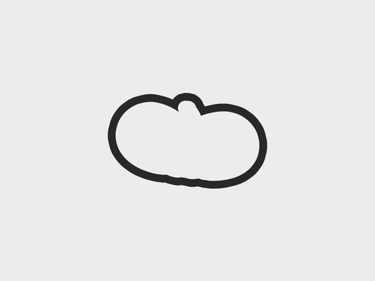 Pumpkin Long Fall Harvest Cookie Cutter STL Files Cookie Cutter Files