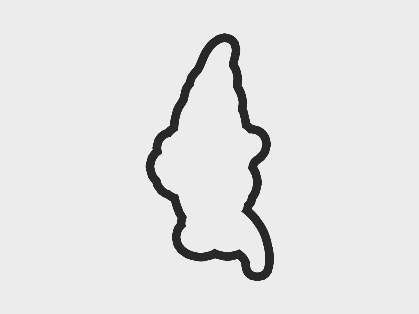 Waving Christmas Winter Gnomes Cookie Cutter STL Files Cookie Cutter Files