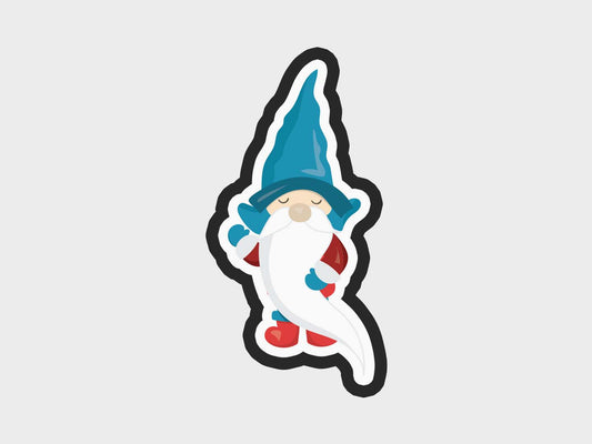 Waving Christmas Winter Gnomes Cookie Cutter STL Files Cookie Cutter Files