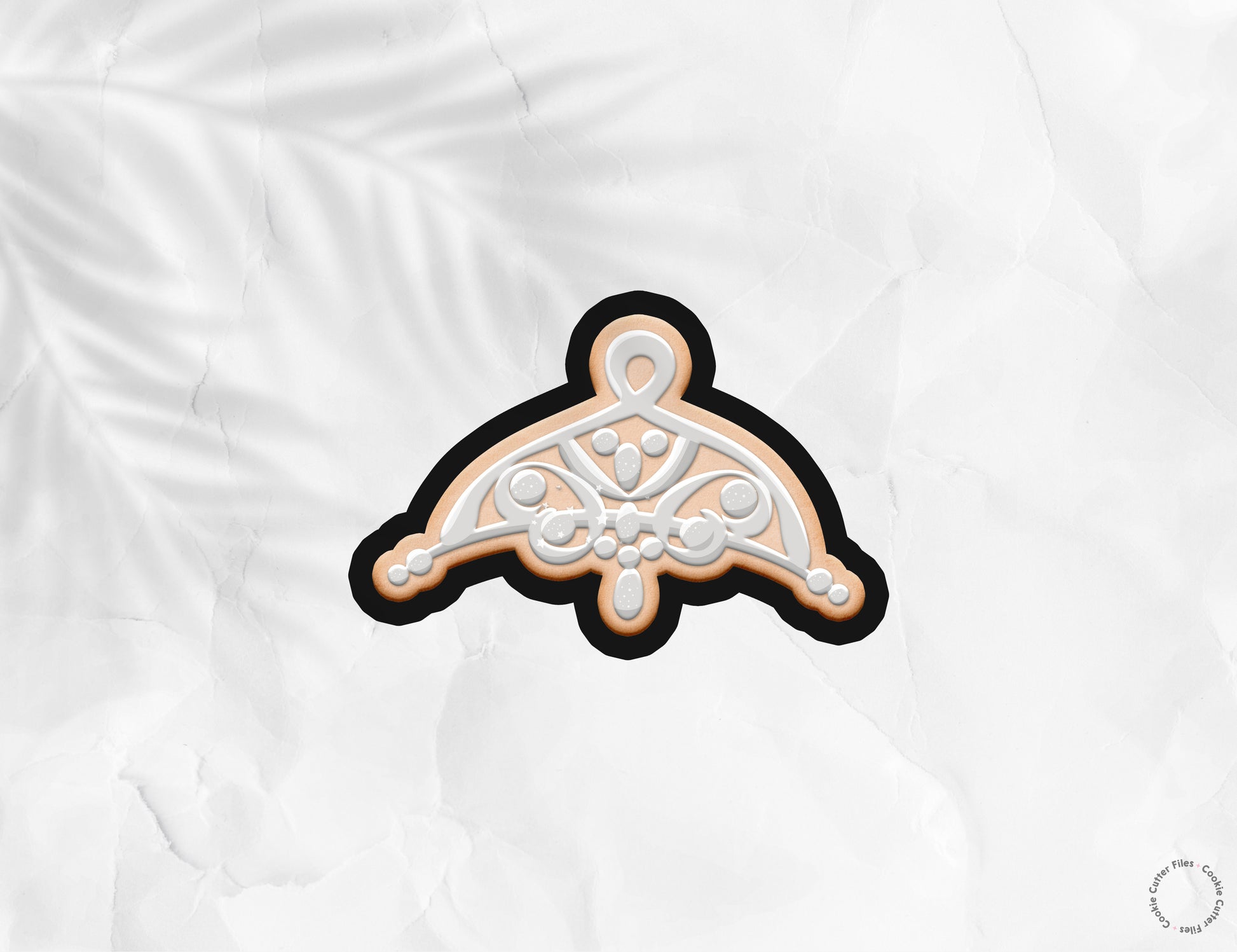 Ballerina Tiara Cookie Cutter STL Files Cookie Cutter Files