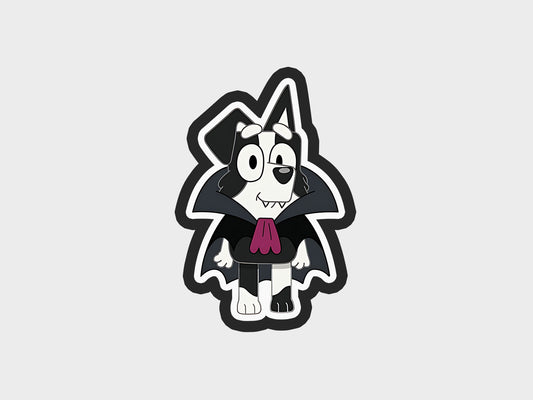 Vampire Inspired Halloween Blue Heeler Dog Cookie Cutter STL Files Cookie Cutter Files
