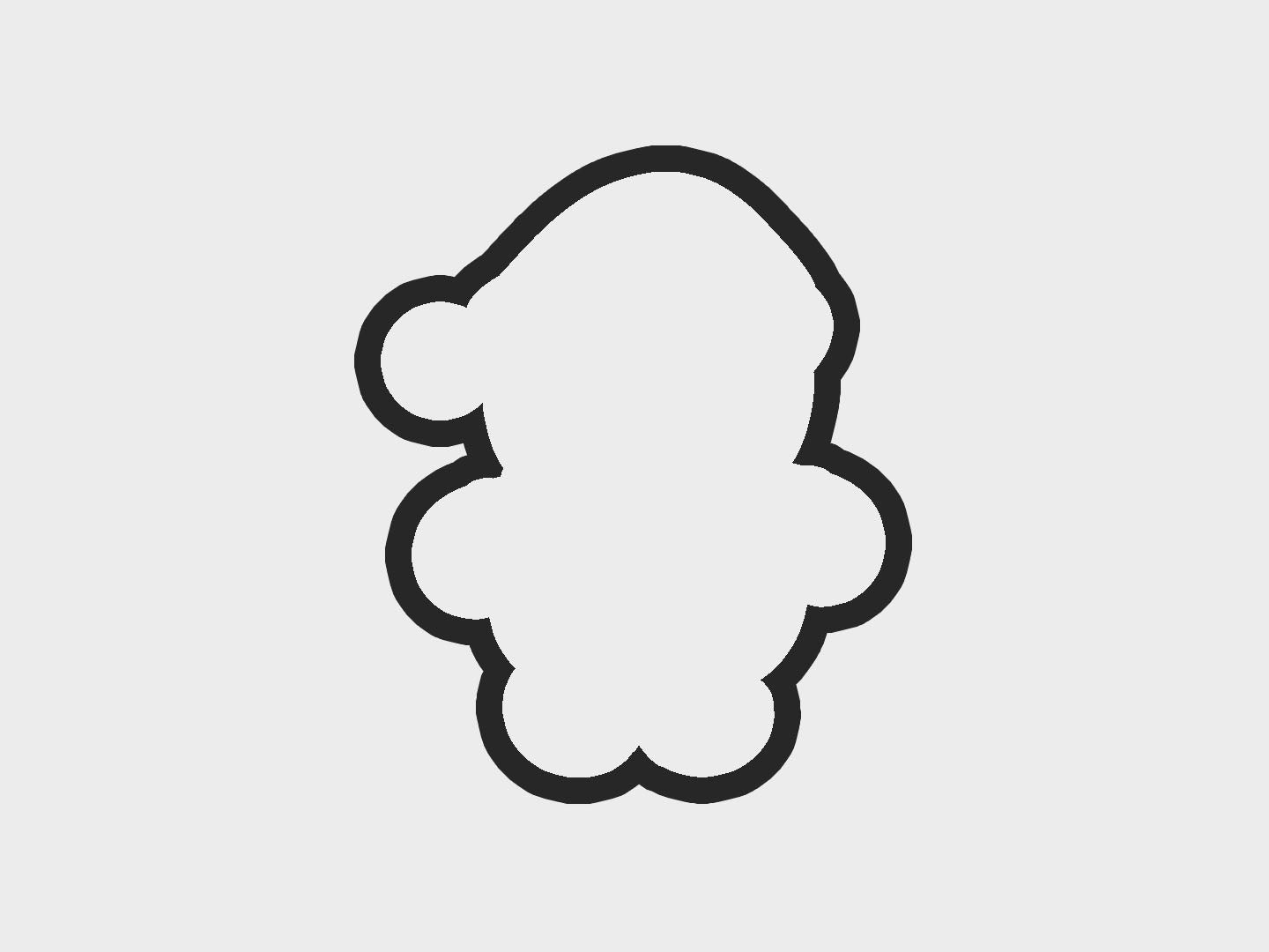 Gingerbread Santa Hat Gingerbread Babies Cookie Cutter STL Files Cookie Cutter Files