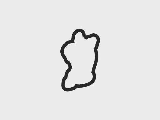 Dog Face Inspired Mystery Dog Crew Cookie Cutter STL Files Cookie Cutter Files
