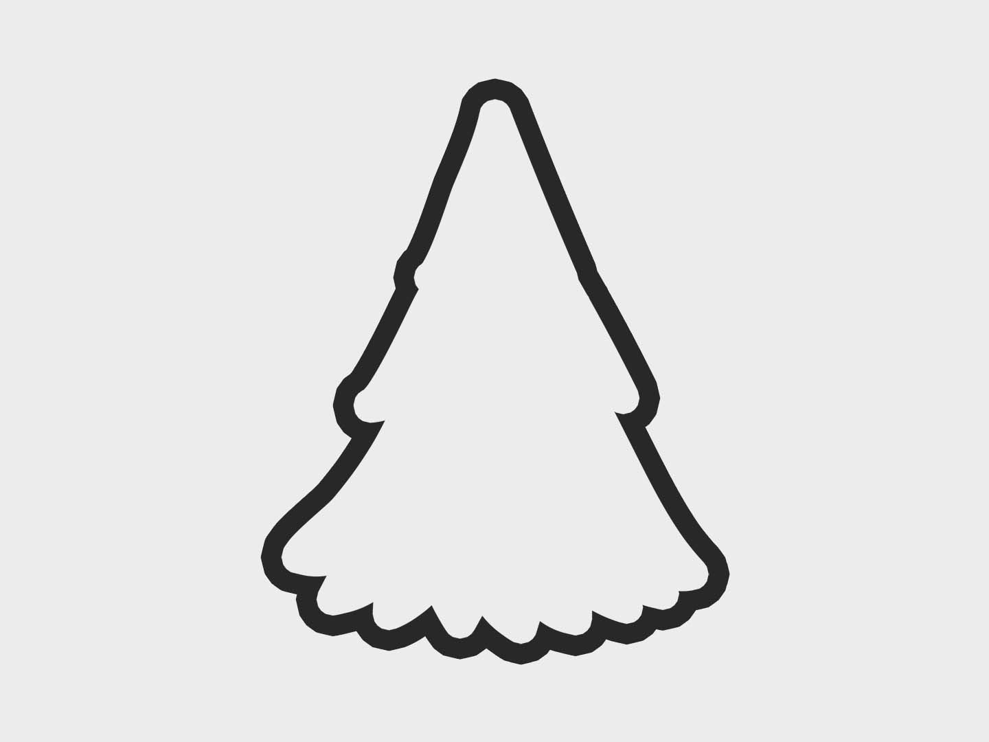 Tree Christmas Winter Gnomes Cookie Cutter STL Files Cookie Cutter Files