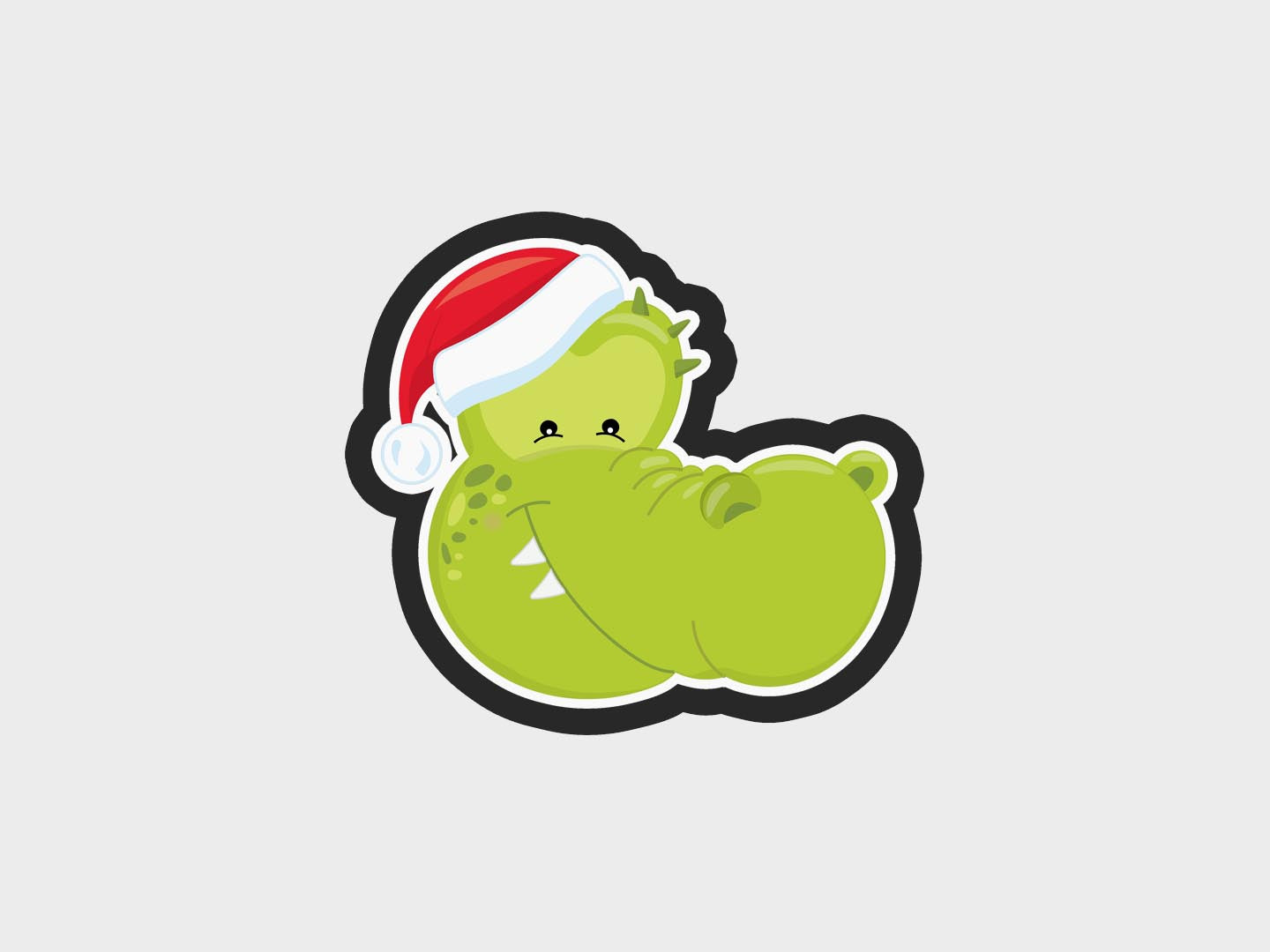 Croc Animal Faces Santa Edition Cookie Cutter STL Files Cookie Cutter Files