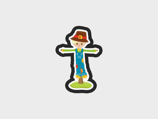 Scarecrow Fall Harvest Cookie Cutter STL Files Cookie Cutter Files
